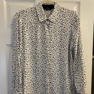 Black and white shirt